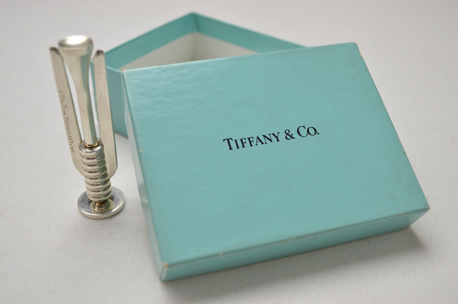 PRE OWNED TIFFANY & CO. 925 STERLING SILVER GOLF TEE AND DIVOT TOOL