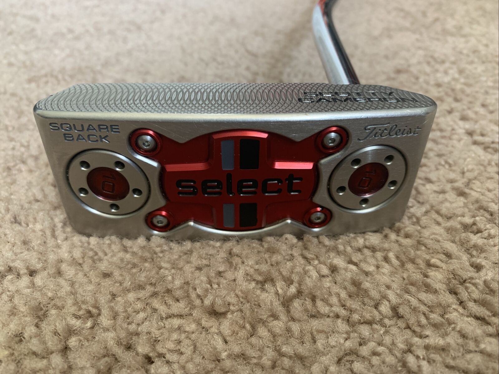 Titleist Scotty Cameron Select Square Back RH Putter 35”