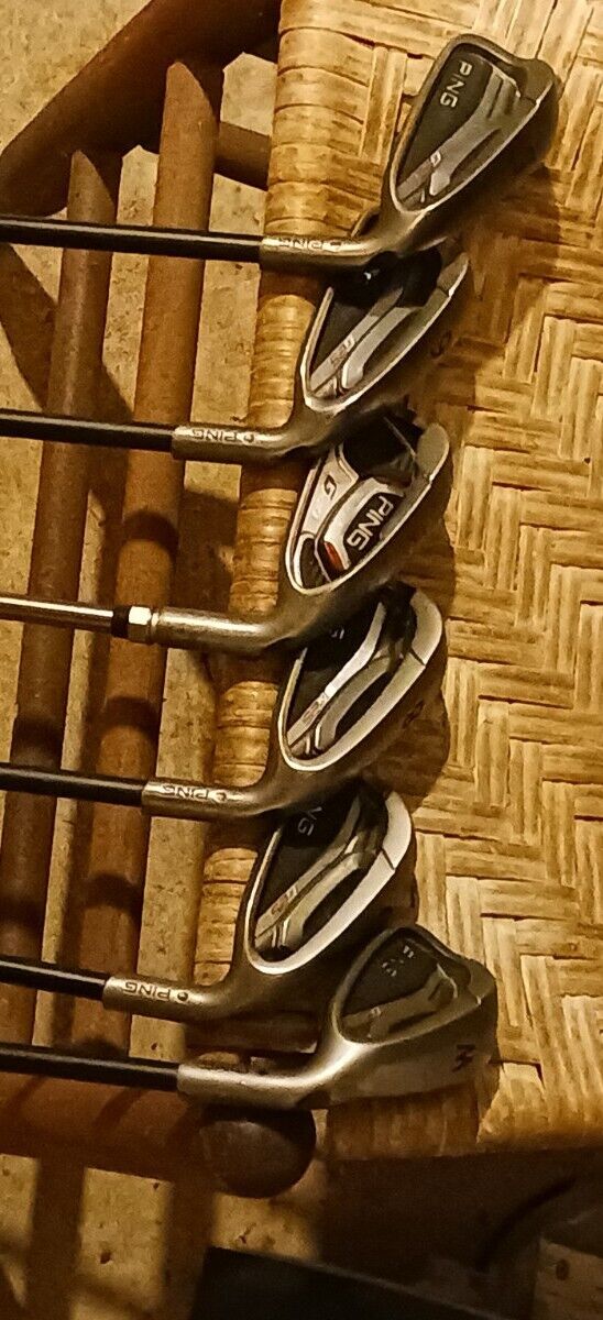Ping G25 Iron Set 5-PW Dot CFS Seniors Mens RH Golf Clubs.The 7 iron Is G20.