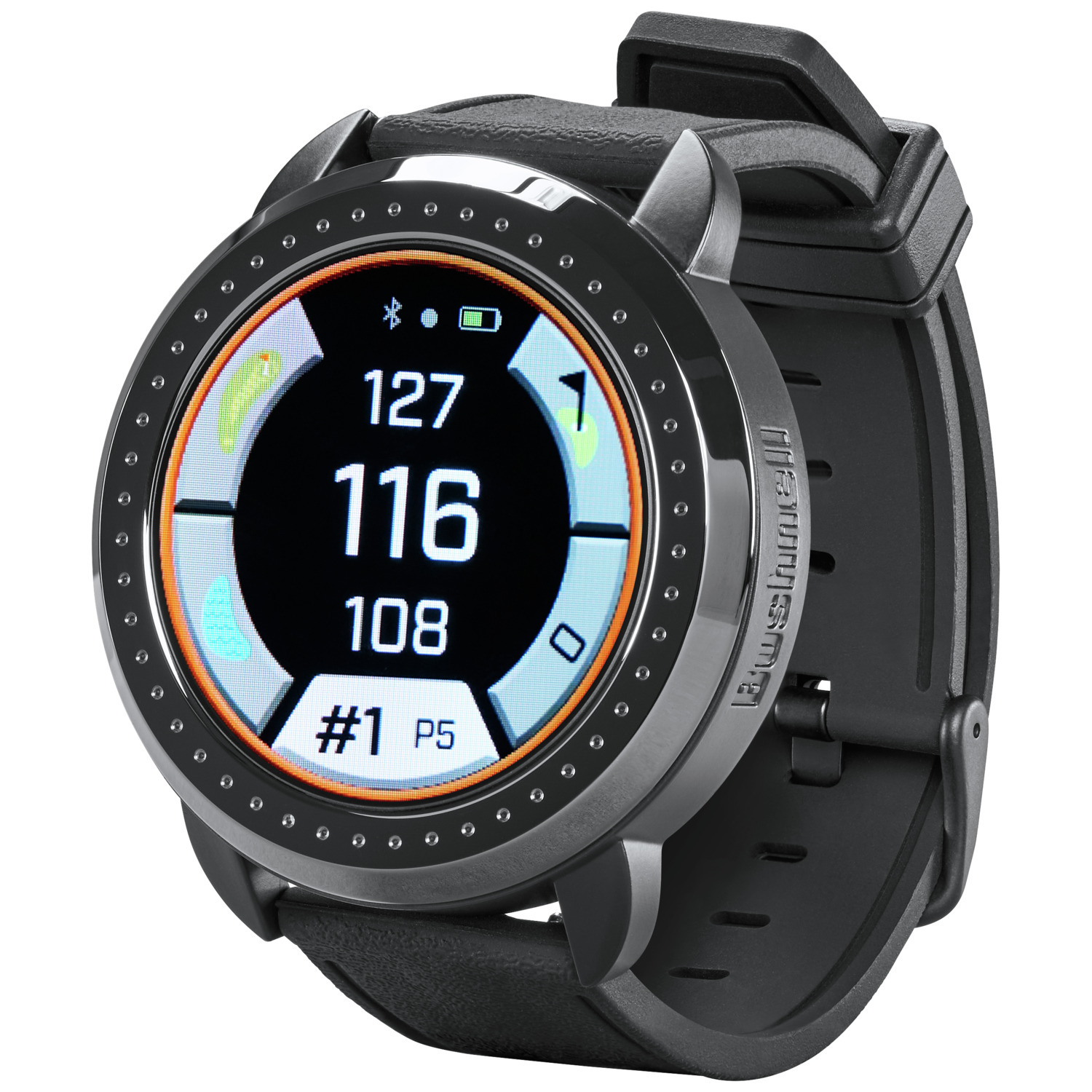 Bushnell Golf ION Elite GPS Watch Color Touchscreen Slope Distances Black