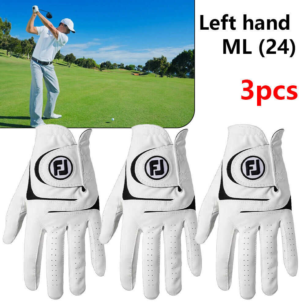 3Pack FootJoy Prior Generation WeatherSof Golf Gloves All-Weather -ML Size & Fit