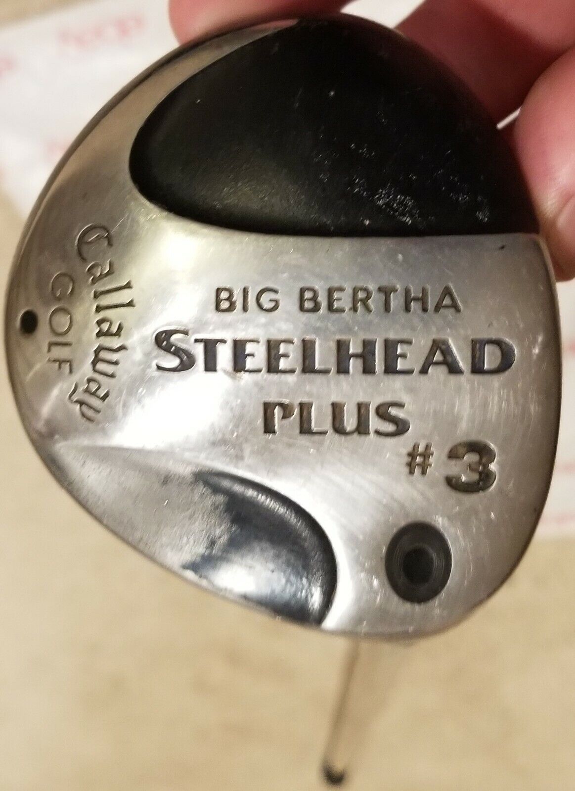 Callaway Golf Club Big Bertha Sleelhead Plus #3 Ladies Gems