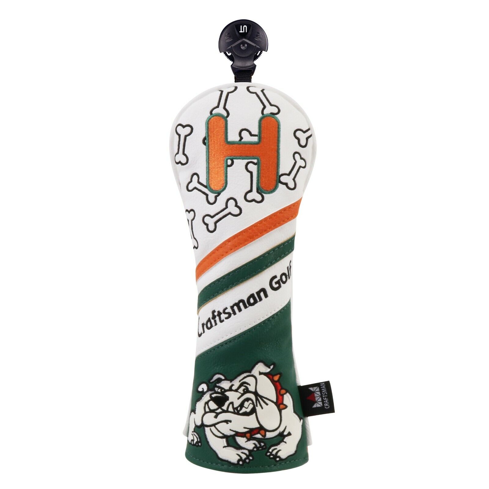 White Green Orange Rescue UT Golf Hybrid Headcover Cover For Taylormade Ping