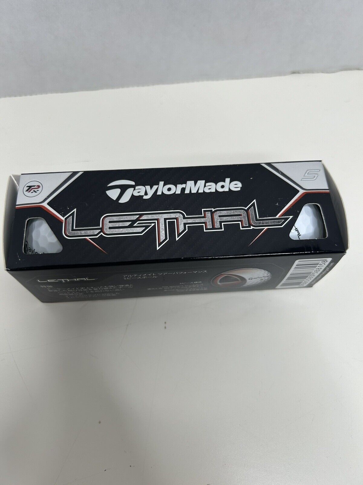 NEW TaylorMade LETHAL TP Golf Balls 1 Sleeve 3 New In Box Balls Mt Fuji Stamp