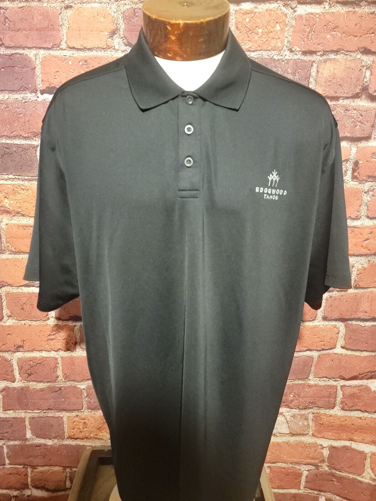 Under Armour Men\'s XXXL 3XL Black White Tahoe Short Sleeve Golf Polo Shirt 🛺