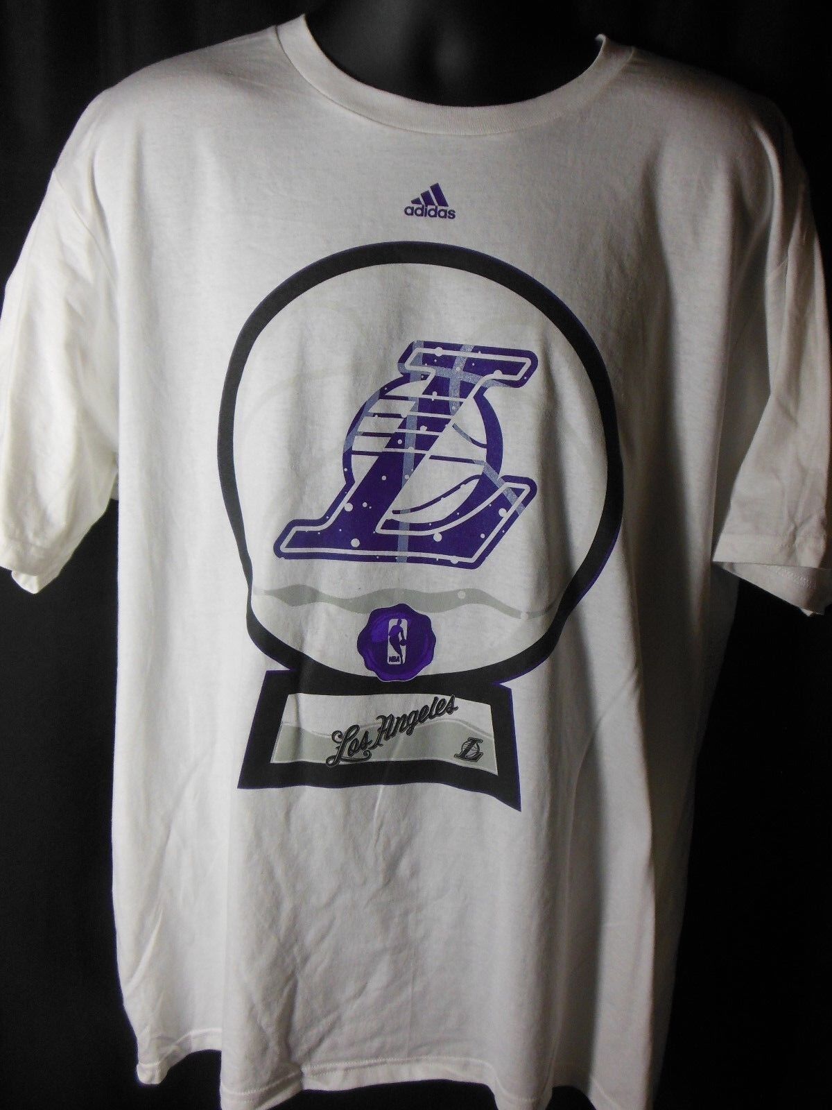 Los Angeles Lakers Men\'s Adidas Tee Shirt Size XL