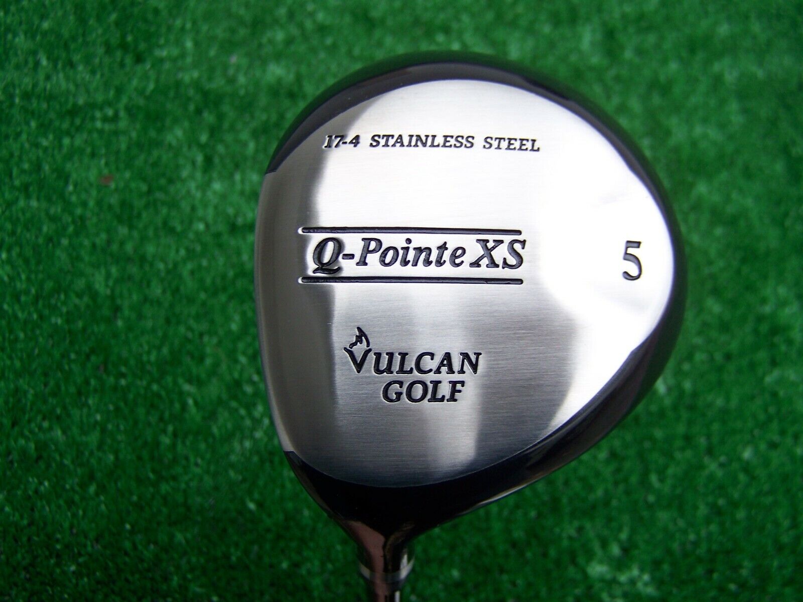 Vulcan Golf Q-Pointe XS 19* 5 Fairway Wood Firm Flex Shaft LEFT HAND NEW LH