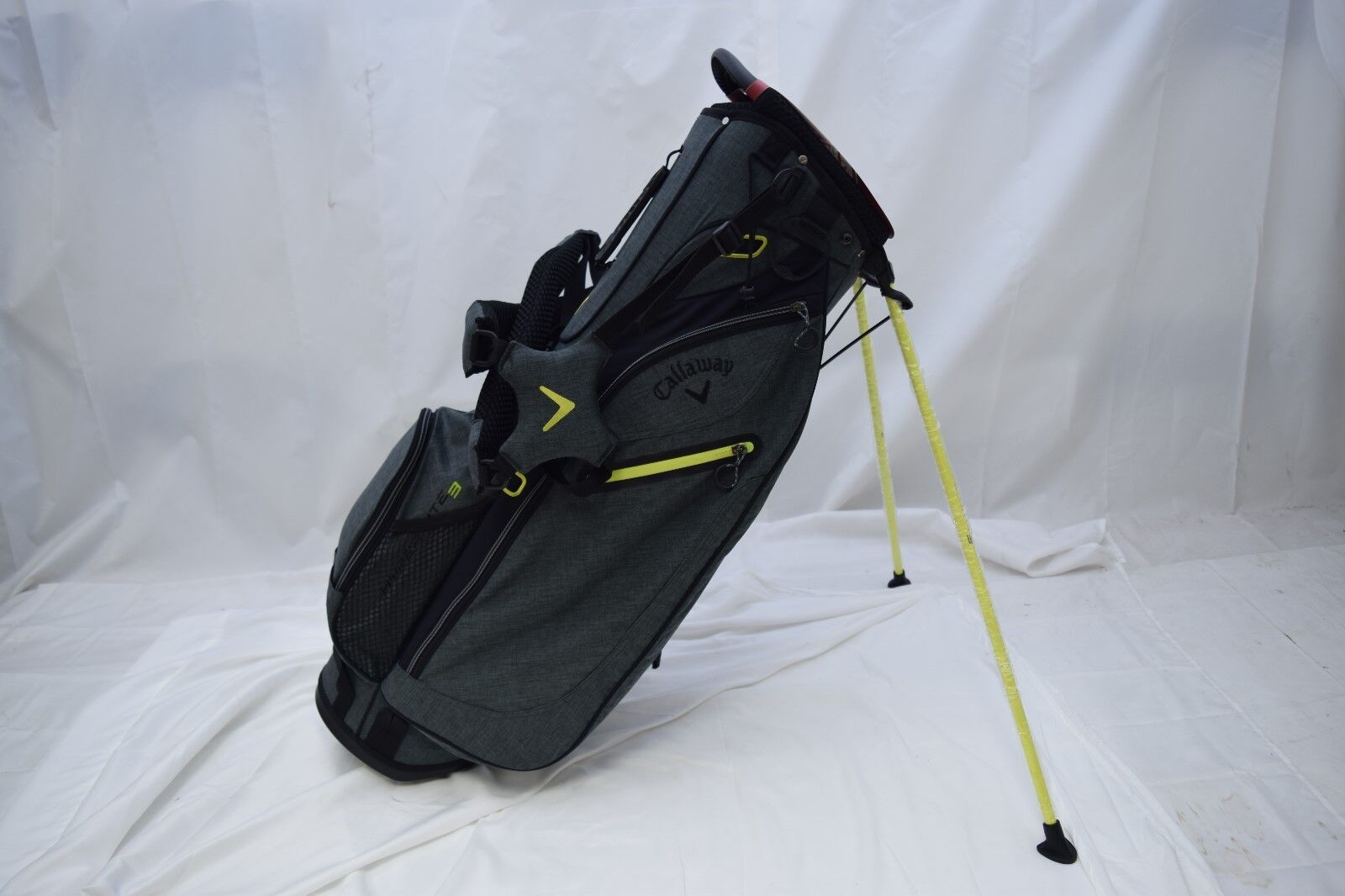 Brand New Callaway HL3 17 Golf Stand Bag Carry Grey Black Green HyperLite 17