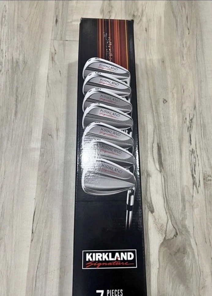 Kirkland Signature 7-Piece Right-Handed Regular Iron Set Brand New in box