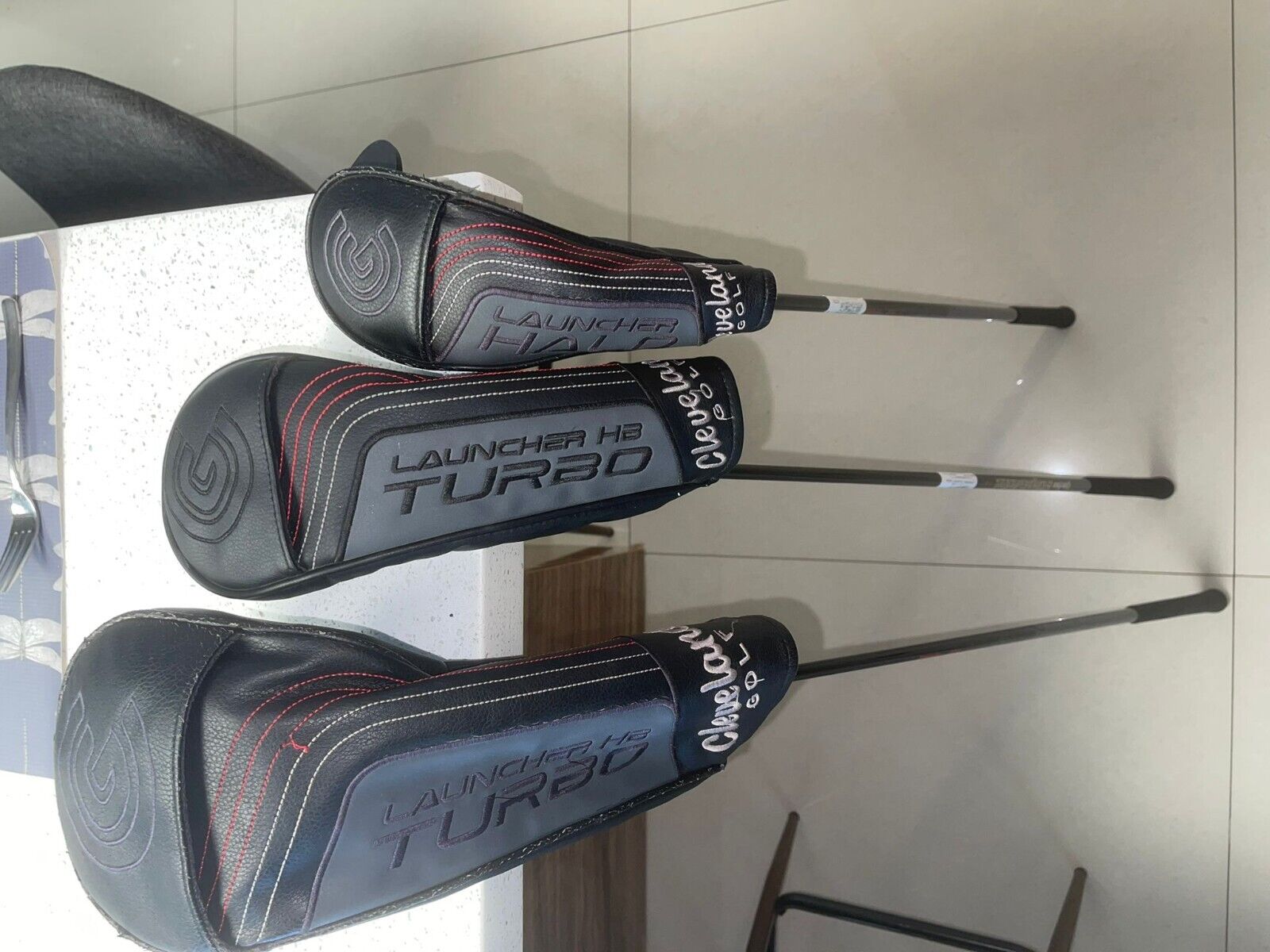 Sets of Driver Cleveland Launcher HB Turbo, clubs (5 to D) 3 wood and 4 hybrid