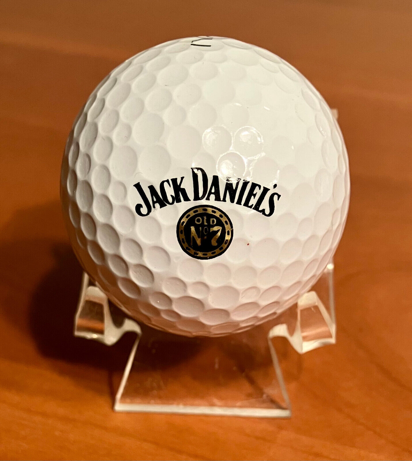 Jack Daniel\'s Old No. 7 Tennessee Whiskey Alcohol Advertising Logo Golf Ball