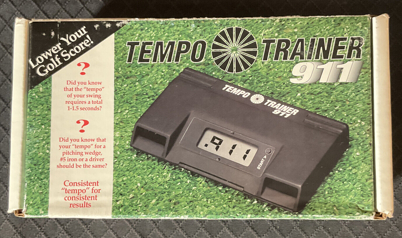 Tempo Trainer 911 Golf Swing Analyzer AGT Advanced Training Aids
