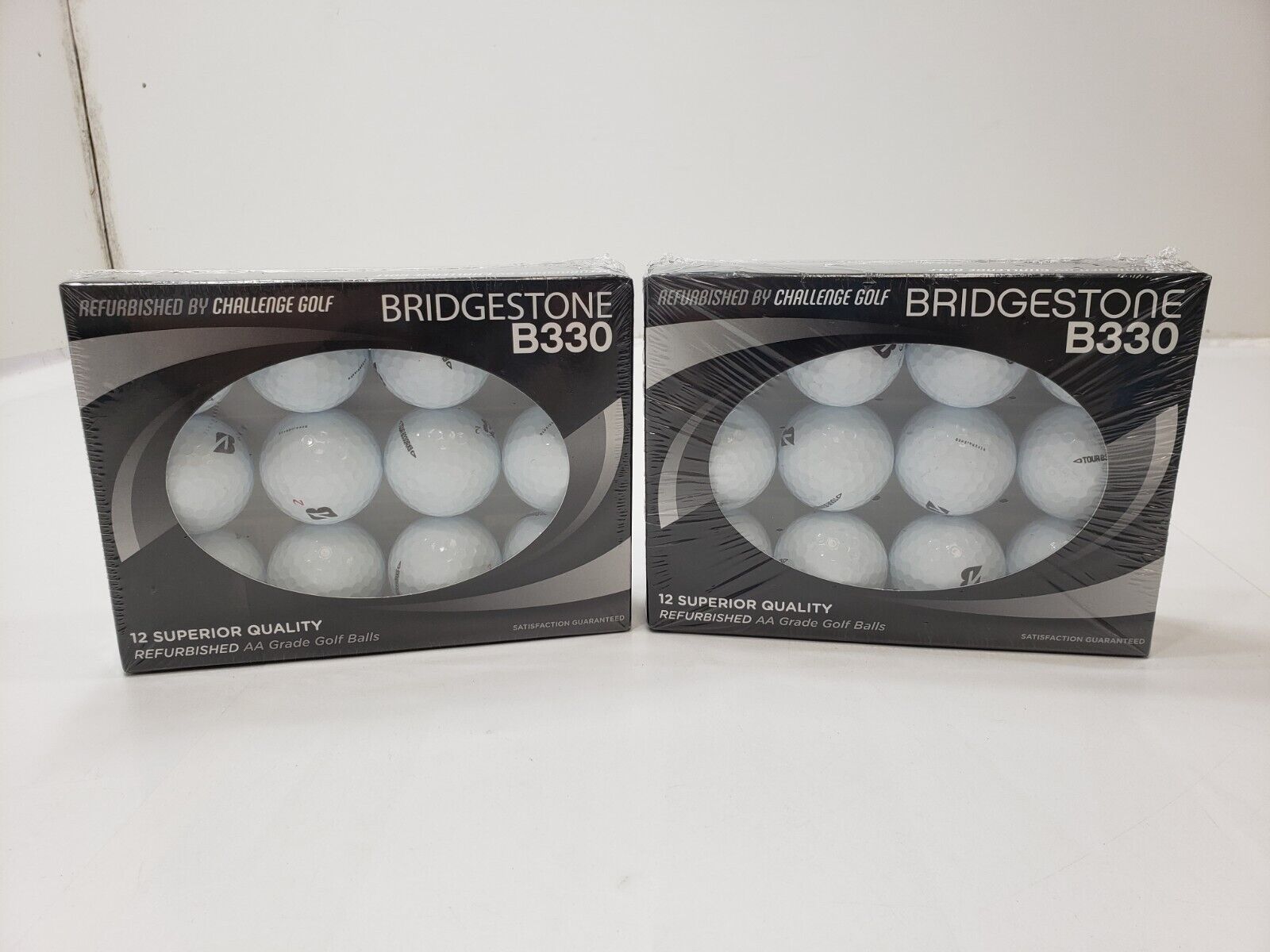 Bridgestone B330 Refurbished AA Grade Golf Balls 2 Dozen Challenge Golf