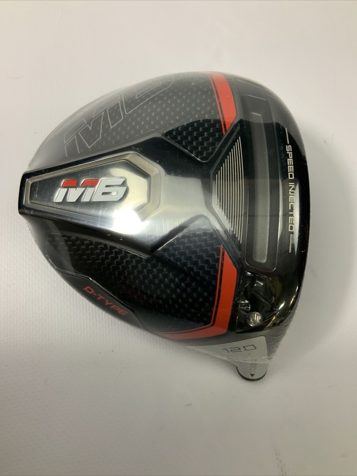 NEW In Plastic TaylorMade M6 Driver 12* Draw Right Handed Head Only LAST ONE