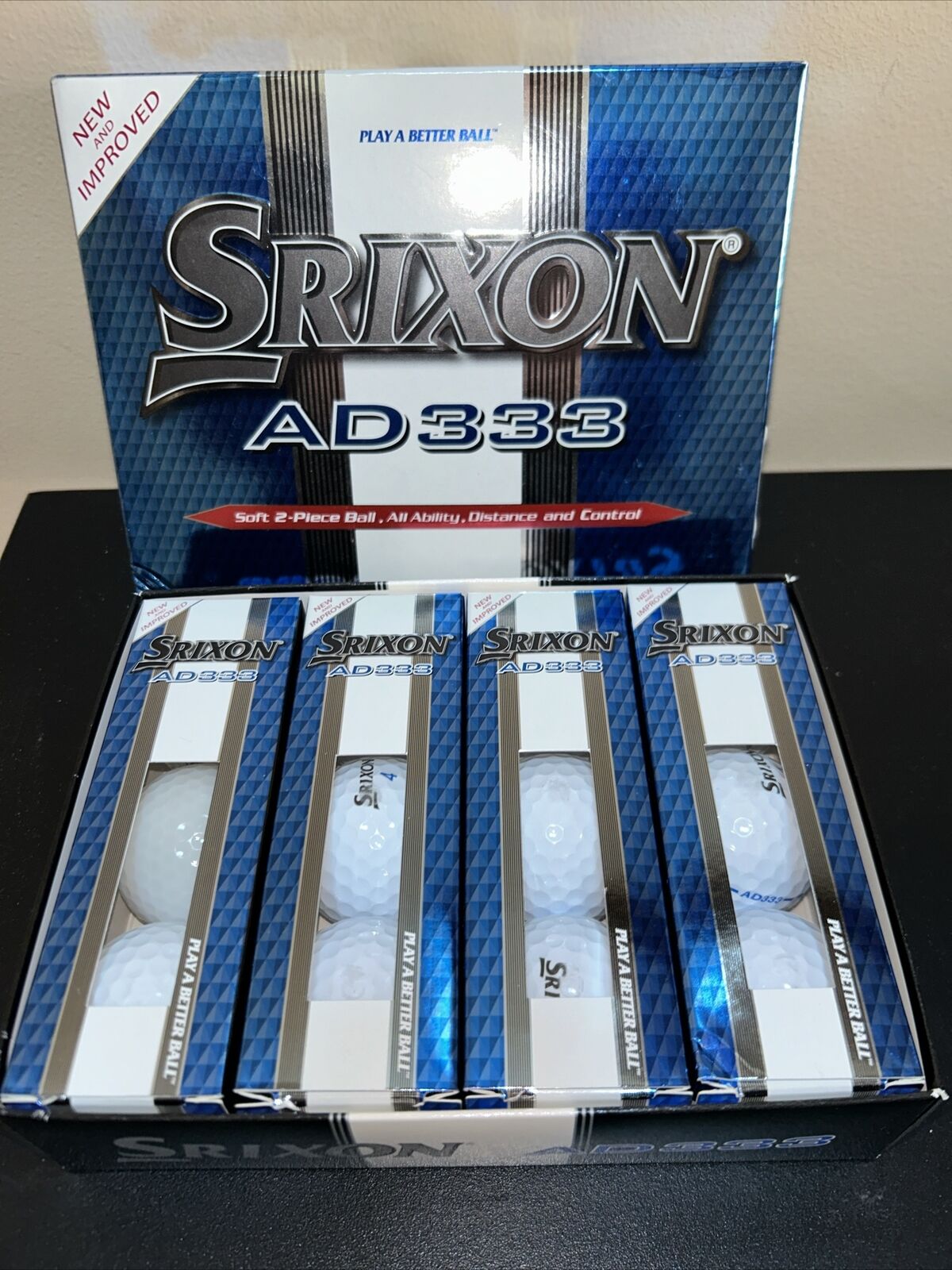 SRIXON AD333 Soft 2Piece One Dozen Balls