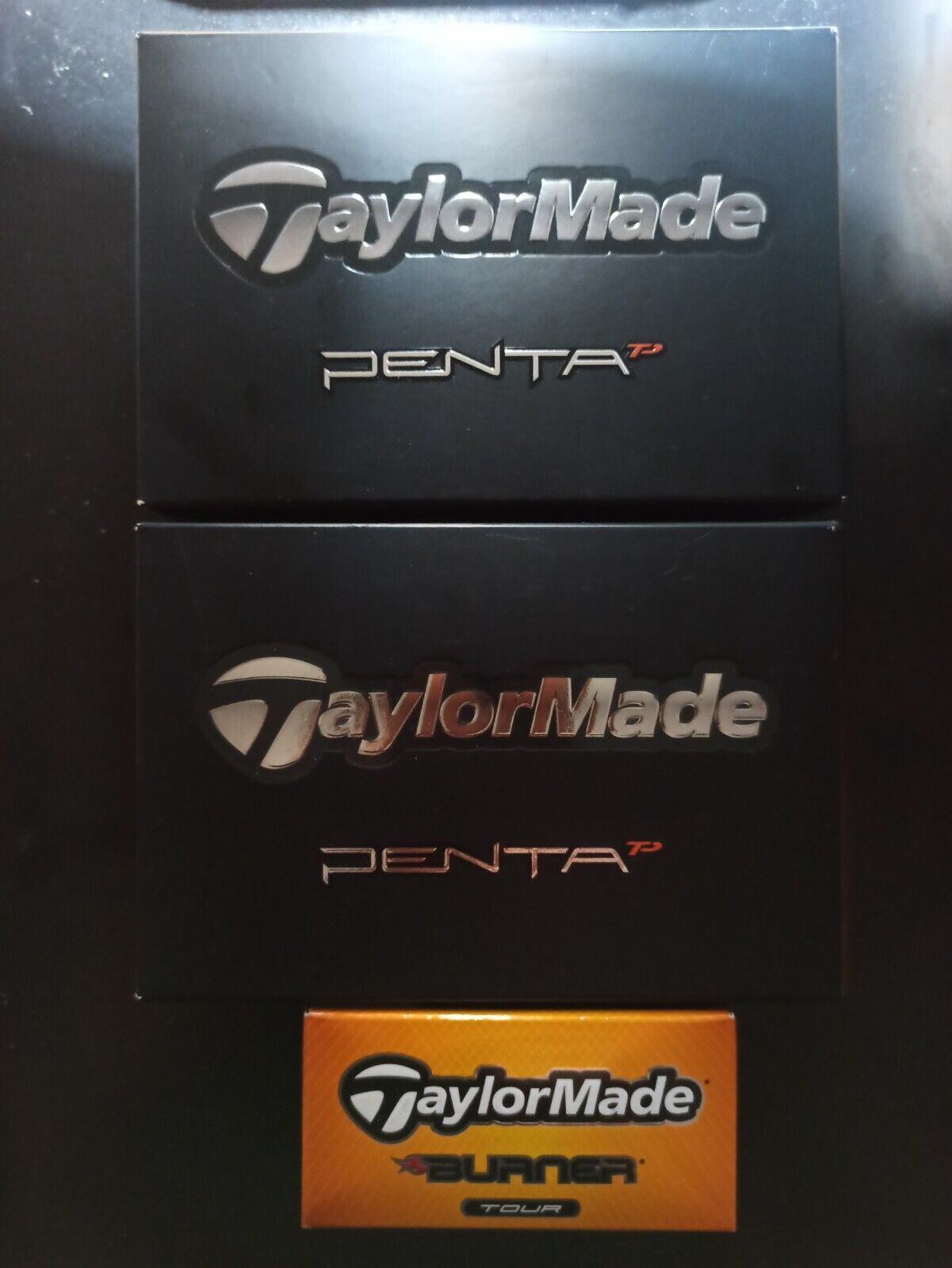 New TaylorMade Penta Golf Balls x 12 - plus 2 extra Golf balls