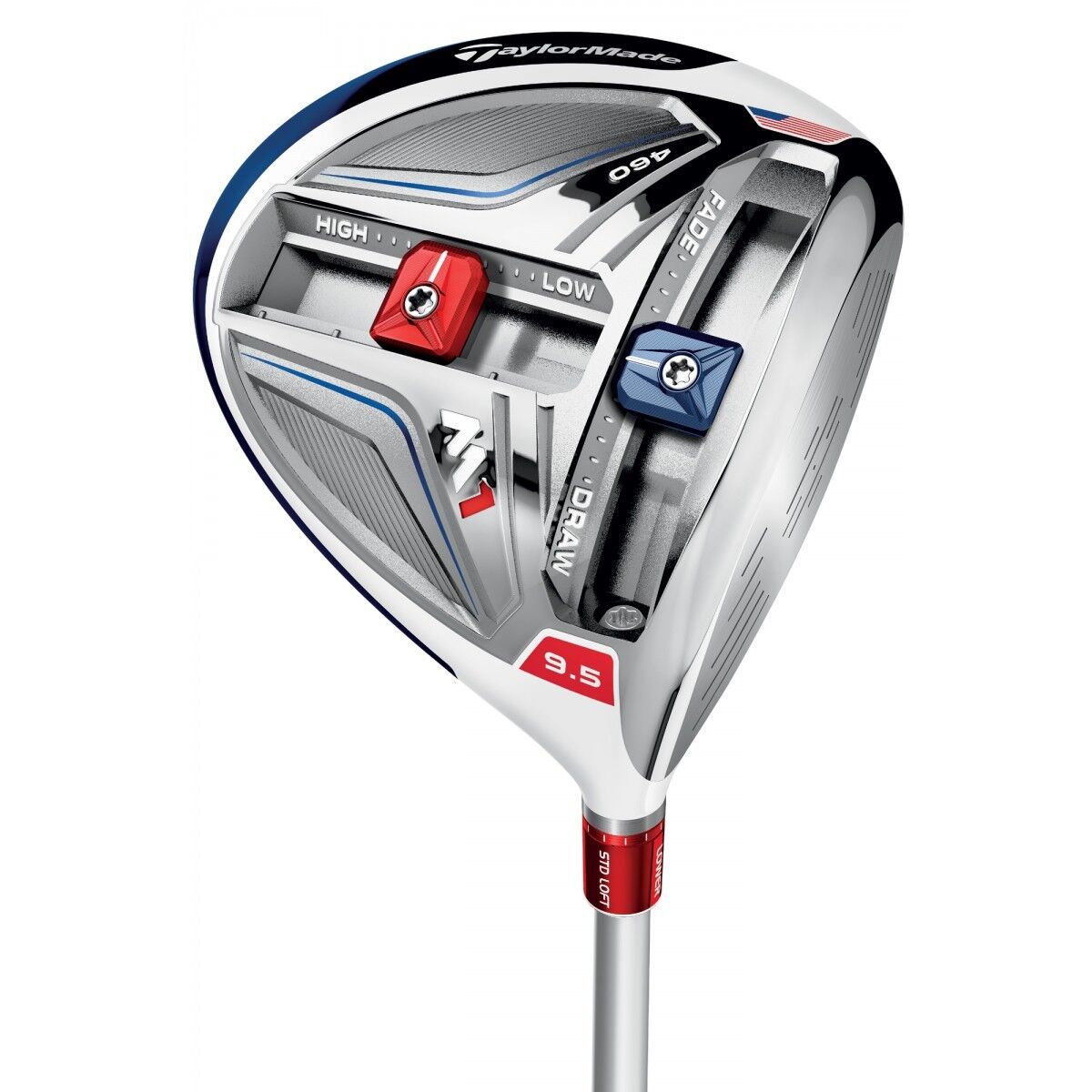 NEW Taylormade Limited Edition USA M1 10.5* Driver Regular Red White Blue
