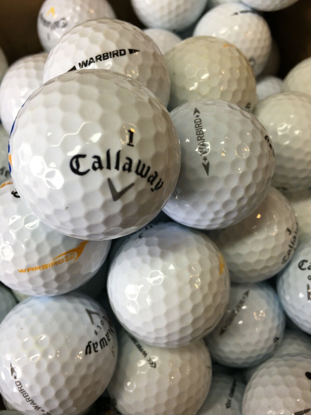 Callaway Warbird/Warbird Plus.....50 Premium AAA Used Golf Balls