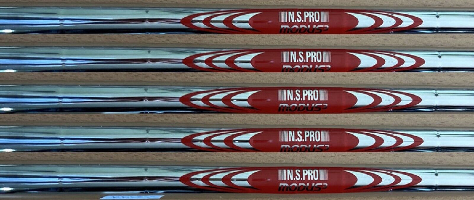 Nippon N.S. Pro Modus 3 Tour 105/120/130 .370 Tip Iron Golf Shaft SET R/S/X Flex