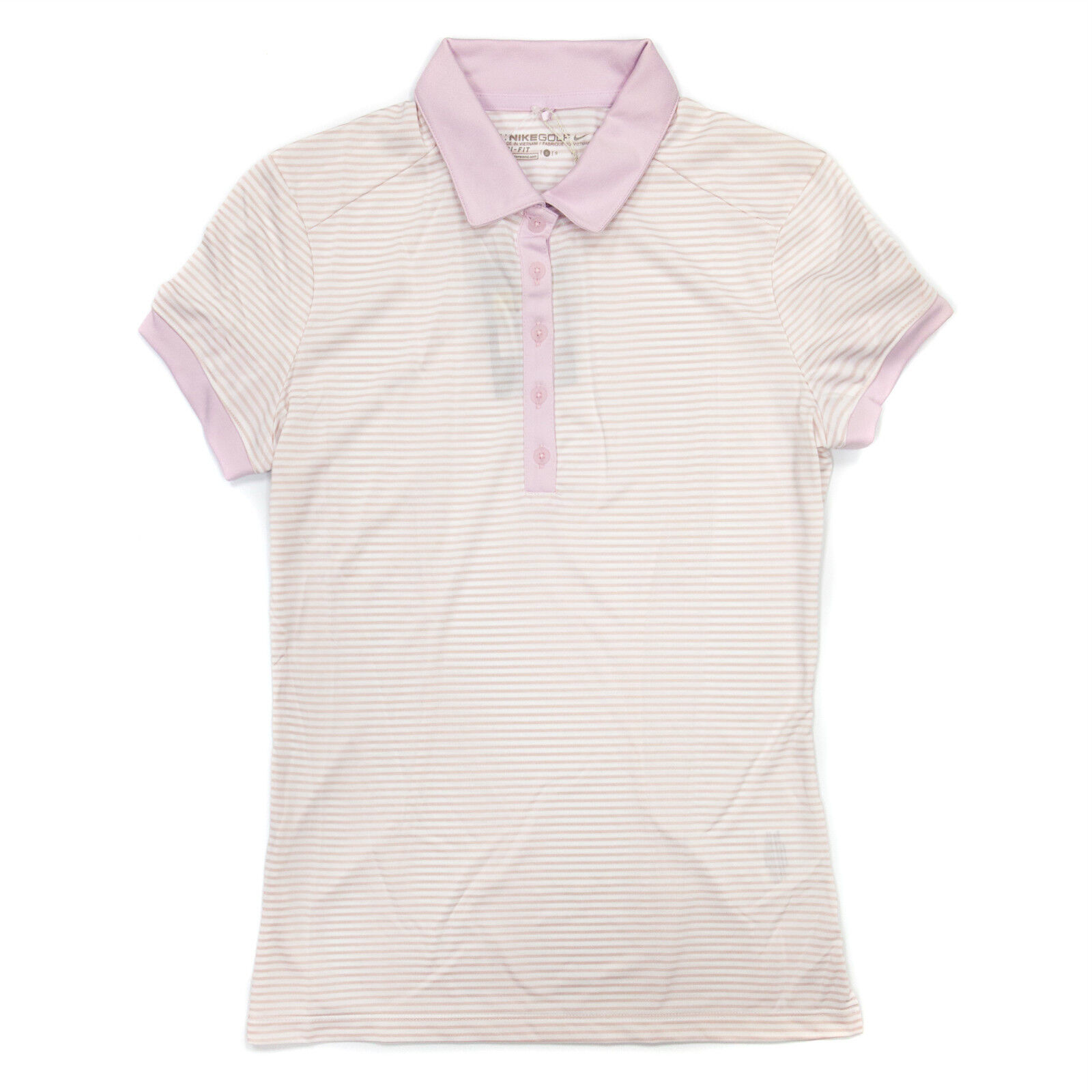 Nike Victory Stripe Women\'s Golf Polo Shirt 725585 Small $60.00