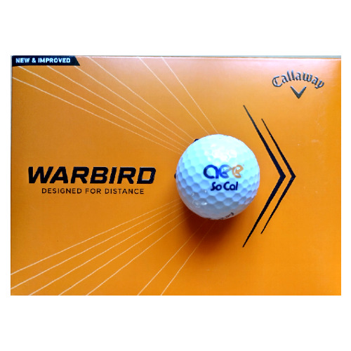 2023 Callaway Warbird Monogrammed Golf Balls Unlock Enhanced Distance & Control