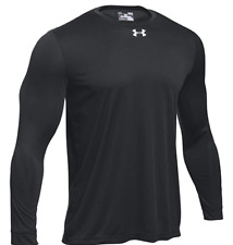Under Armour Men's UA HeatGear Locker 2.0 Long Sleeve Shirt. Black picture