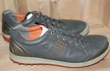 Ecco Hydromax E-DTS Mens Golf Shoes Grey Leather US 12 EU 46 UK 11.5  picture