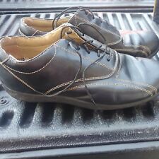 Footjoy LoPro Golf Shoes Women's Size 9 wide black Lace Up Leather USA picture