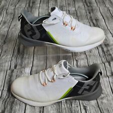 Footjoy FJ Fuel Golf Shoe Men's Size 12 Wide Size Waterproof White Sneaker 55443 picture