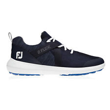 Men's Navy FootJoy Flex Spikeless Golf Shoes Size 9.5 Medium picture