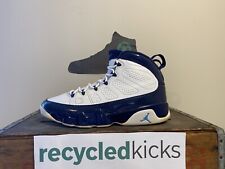 Nike Air Jordan 9 Retro Pearl Blue White University Blue Size 10.5 302370-145 picture
