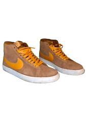 Size 10 - Nike Zoom Blazer Mid SB Pecan Light Curry 2021 picture