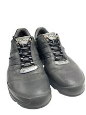 ECCO Biom Natural Motion HydroMax YAK Gray Leather Men's EU 43/ US 10 Gold Shoes picture
