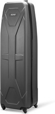 Kvv Solid Abs Shell Hard Sided Golf Travel Case， Used picture
