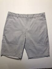 Men’s Puma Golf Dry Cell Light Gray Quick Dry Golf Shorts Size 34 10” picture
