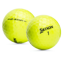 Srixon Q-Star Mix Mint Recycled Used Golf Balls, Yellow - 48 Count picture