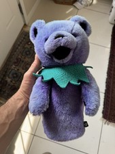 Vintage Purple Grateful Dead Dancing Bear Plush Golf Head Cover By Winning Edge picture