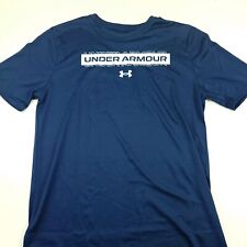 Under armour Performance Logo Graphic Training T-Shirt Mens Size XL Blue picture