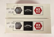 Callaway HX Red 2 Sets of 3 NIB picture