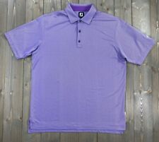 Footjoy Performance Golf Polo Mens XL Relaxed Polyester Stretch picture