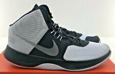NIKE Mens Air Precision Basketball Shoe 898455 102 White / Grey / Black   picture