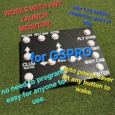 Wireless No Programming Gspro Control Box Edition (green Box White Buttons) picture