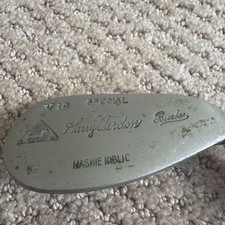 Hickory Golf Club Harry Vardon Signature Special Model V10 Mashie Niblick Burke picture