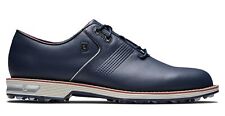 New FootJoy Golf Premiere Flint Spikeless Shoes Navy/Navy/Red Medium 11 picture