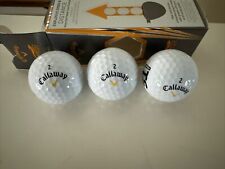 Callaway Golf Balls Sleeve of 3 WARBIRD Designed for Distance BRANDED picture