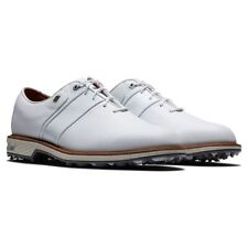 New Men's Footjoy Premiere Packard Golf Shoes - White - 53908 picture