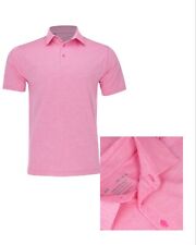 New Under Armour Men's Playoff Polo Quick Dry Short Sleeve Golf Shirt - Pink picture