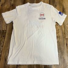 Under Armour Freedom T Shirt Patriotic Loose Fit Heat Gear Large picture