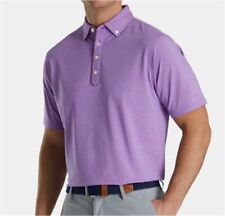 NWT FootJoy FJ Golf Polo Shirt Men's Size XL Color Pink/Blue #26571 picture