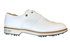 NEW FootJoy Dryjoys Premiere Series Packard Golf Shoes White 10.5 M, MSRP $239 picture